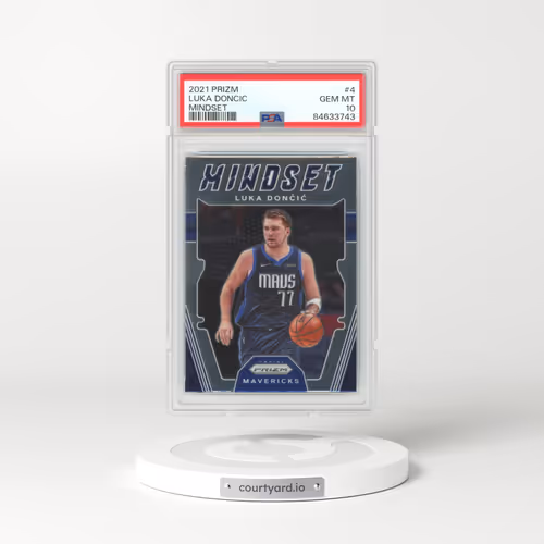 2021 Panini Prizm Mindset #4 Luka Doncic (PSA 10 GEM MINT)