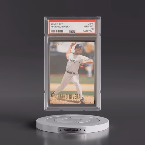 1996 Fleer #195 Mariano Rivera (PSA 10 GEM MINT)