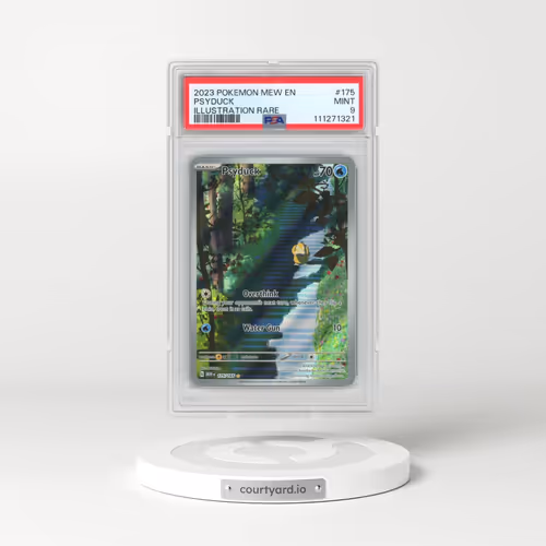 2023 Pokémon Mew EN-151 #175 Psyduck - Illustration Rare (PSA 9 MINT)
