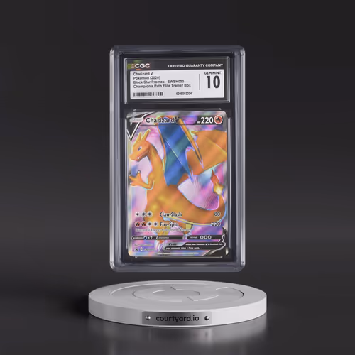 2017 Black Star Promos - Sword & Shield #SWSH050 Charizard V - Champion's Path Elite Trainer Box (Ho