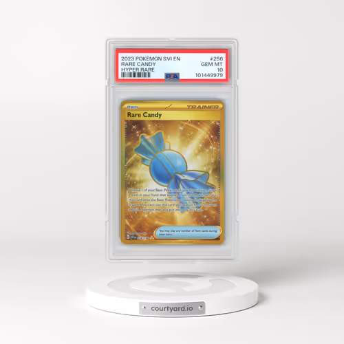 2023 Pokémon Svi EN-Scarlet & Violet #256 Rare Candy - Hyper Rare (PSA 10 GEM MINT)