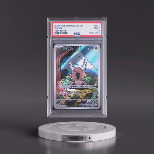 2024 Pokémon Sv5a-Crimson Haze #067 Pinsir - Art Rare (PSA 9 MINT)