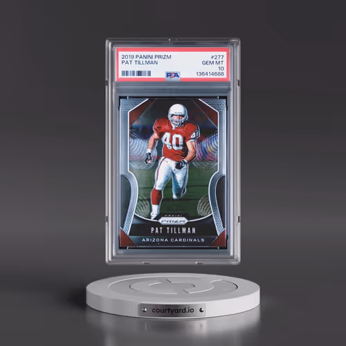 2019 Panini Prizm #277 Pat Tillman (PSA 10 GEM MINT)