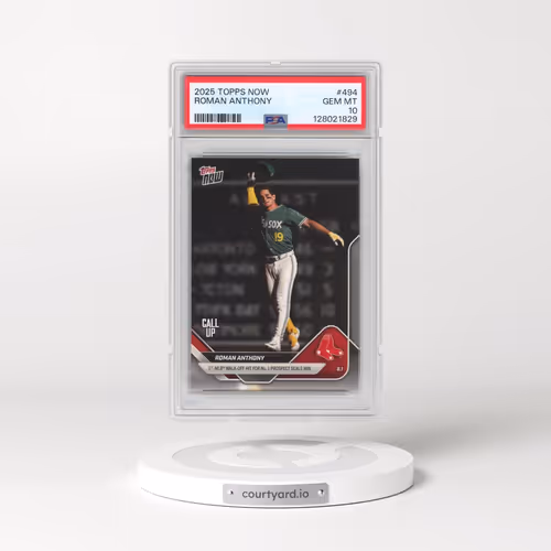 2025 Topps Now #494 Roman Anthony (PSA 10 GEM MINT)