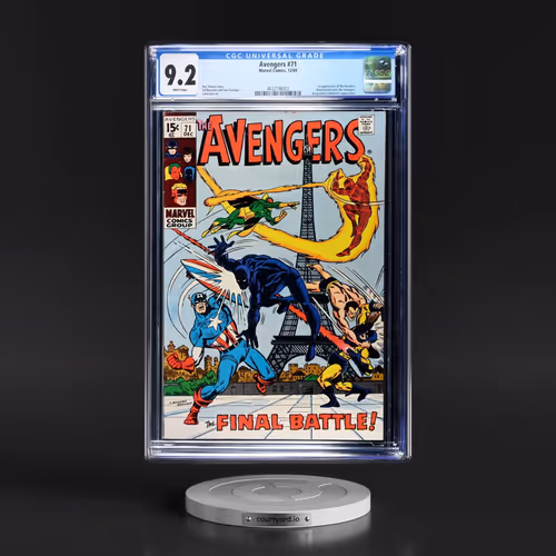 Avengers #71 CGC 9.2 White Pages (Marvel Comics, 12/69) - Universal