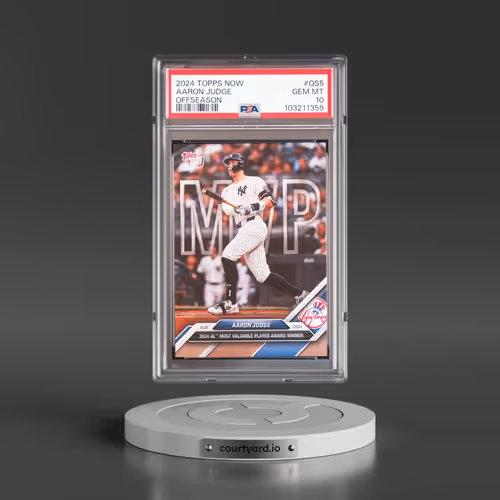 2024 Topps Now Offseason #OS5 Aaron Judge (PSA 10 GEM MINT)