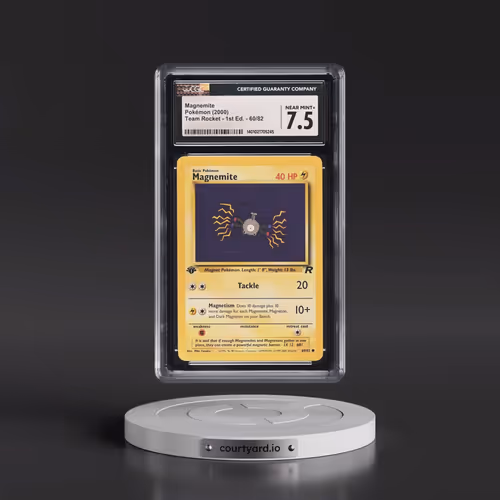 2000 Team Rocket #60/82 Magnemite - 1st Edition 1st Edition (CGC 7.5 NM+)