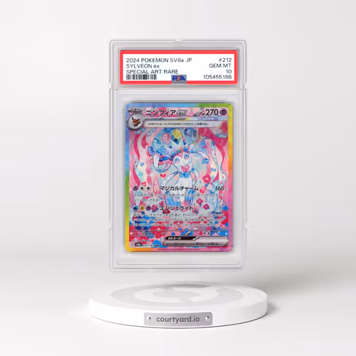 2024 Pokémon Sv8a-Terastal Fest EX #212 Sylveon EX - Holo Special Art Rare (PSA 10 GEM MINT)