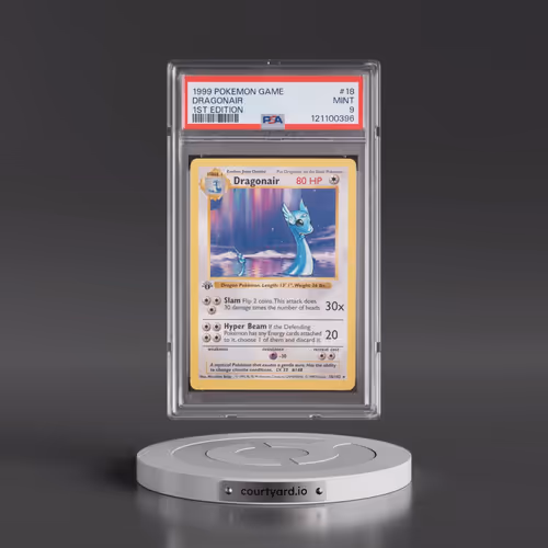 1999 Pokémon Game #18 Dragonair - 1st Edition (PSA 9 MINT)