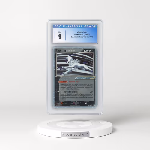 2007 EX Power Keepers #92/108 Absol ex - Holo (CGC 9 MINT)