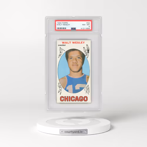 1969 Topps #22 Walt Wesley (PSA 8 NM-MT)