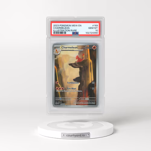 2023 Pokémon Mew EN-151 #169 Charmeleon - Illustration Rare (PSA 10 GEM MINT)
