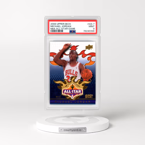 2008 Upper Deck NBA All-Star Game #AS-7 Michael Jordan (PSA 9 MINT)
