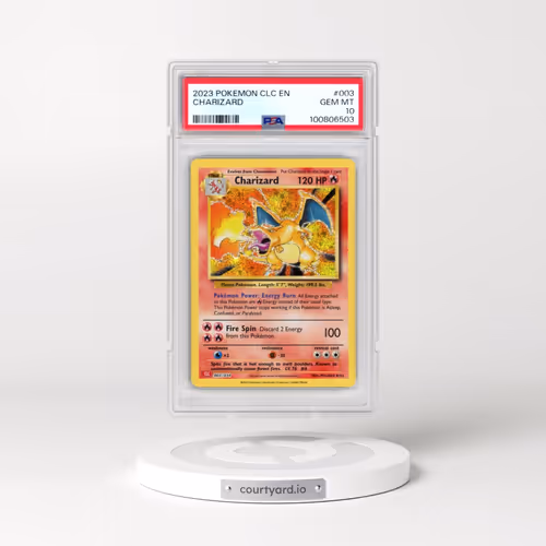 2023 Pokémon Clc-Trading Card Game Classic Charizard & HO-Oh EX Deck #003 Charizard (PSA 10 GEM MINT