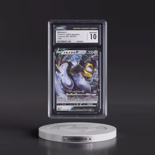 2022 Pokémon GO #047/071 Melmetal V - Holo (CGC 10 GEM MINT)
