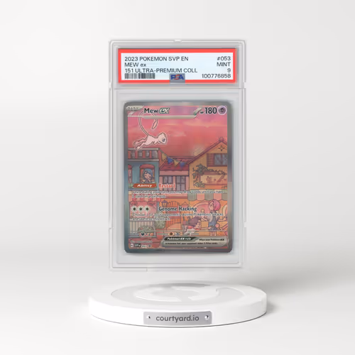 2023 Pokémon Svp EN-SV Black Star Promo #053 Mew EX - Holo 151 Ultra-Premium Collection (PSA 9 MINT)
