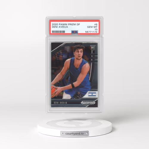 2020 Panini Prizm Draft Picks #6 Deni Avdija (PSA 10 GEM MINT)