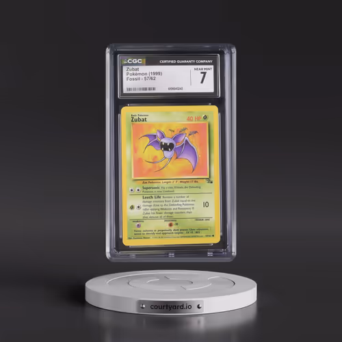 1999 Fossil #57/62 Zubat (CGC 7 NM)