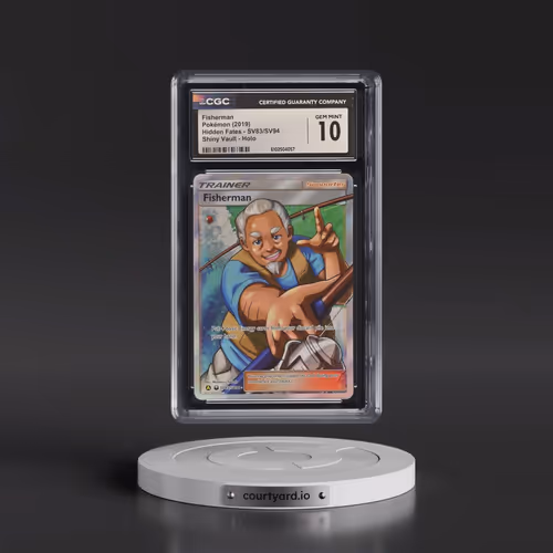 2019 Hidden Fates #SV83/SV94 Fisherman - Shiny Vault Holo (CGC 10 GEM MINT)