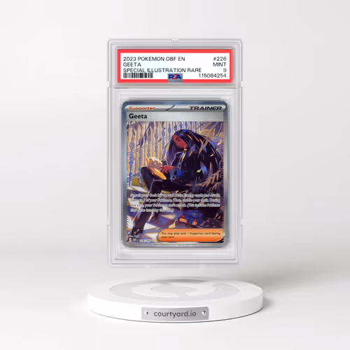 2023 Pokémon Obf EN-Obsidian Flames #226 Geeta - Special Illustration Rare (PSA 9 MINT)