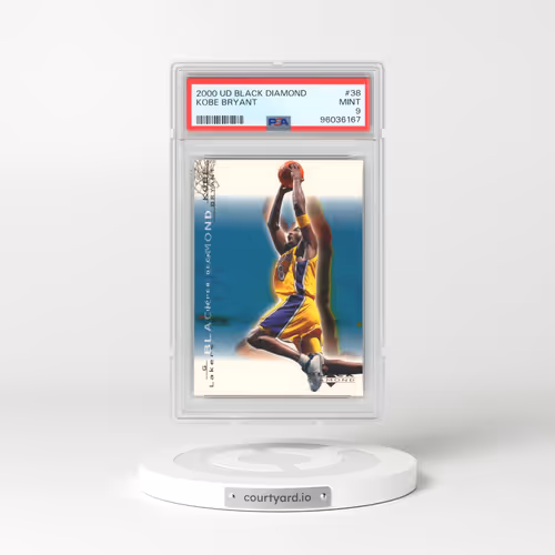 2000 Upper Deck Black Diamond #38 Kobe Bryant (PSA 9 MINT)