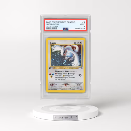 2000 Pokémon Neo Genesis #9 Lugia - 1st Edition Holo (PSA 9 MINT)