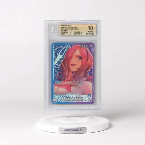 2024 One Piece Wings of the Captain #OP06042 Vinsmoke Reiju ALT ART L (BGS 10 PRISTINE)