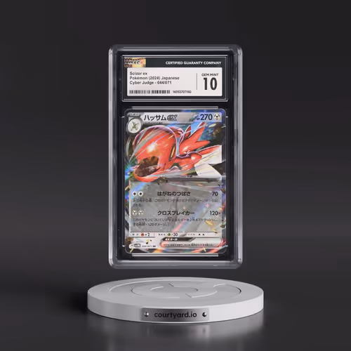 2024 Cyber Judge #044/071 Scizor ex - Holo (CGC 10 GEM MINT)