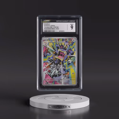 2023 Paradox Rift - PAR EN #212/182 Loudred - Illustration Rare Holo (CGC 9 MINT)