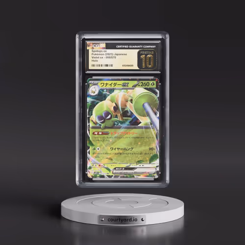 2023 Violet ex #008/078 Spidops ex - Holo (CGC 10 PRISTINE)