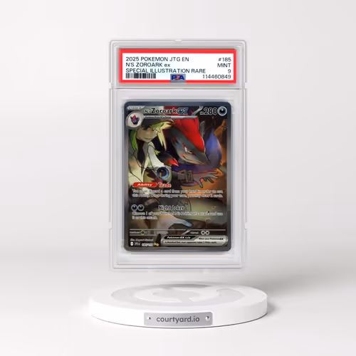 2025 Pokémon Jtg EN-Journey Together #185 N's Zoroark EX - Holo Special Illustration Rare (PSA 9 MIN