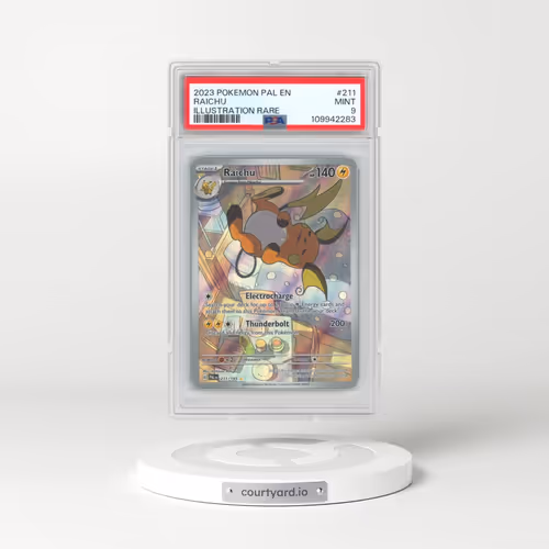 2023 Pokémon Pal EN-Paldea Evolved #211 Raichu - Illustration Rare (PSA 9 MINT)
