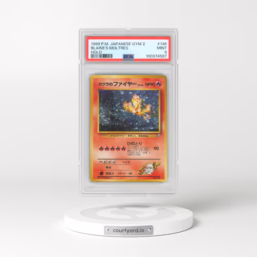 1999 Pokémon Gym 2 #146 Blaine's Moltres - Holo (PSA 9 MINT)