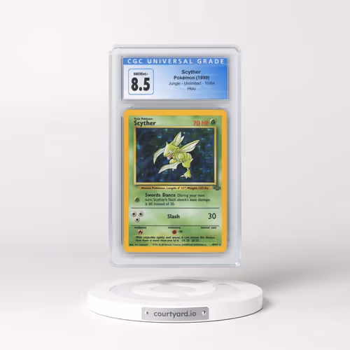 1999 Jungle #10/64 Scyther - Holo (CGC 8.5 NM-MT+)