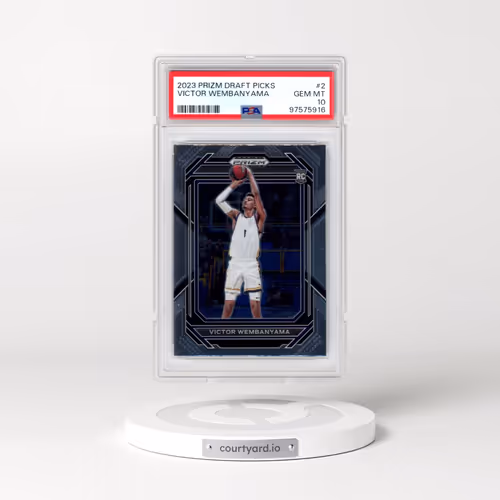 2023 Panini Prizm Draft Picks #2 Victor Wembanyama (PSA 10 GEM MINT)