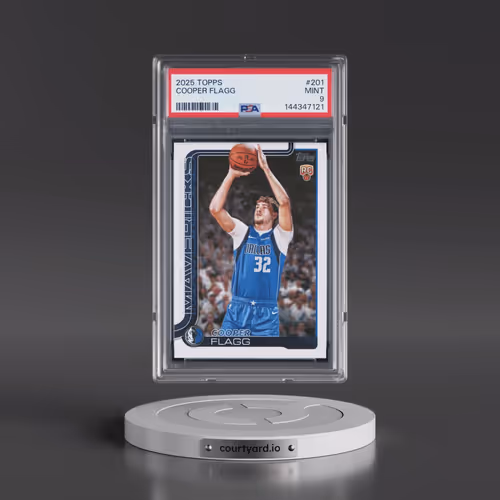 2025 Topps #201 Cooper Flagg (PSA 9 MINT)