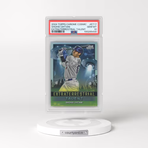 2024 Topps Chrome Cosmic Extraterrestrial Talent #ET17 Shohei Ohtani (PSA 10 GEM MINT)