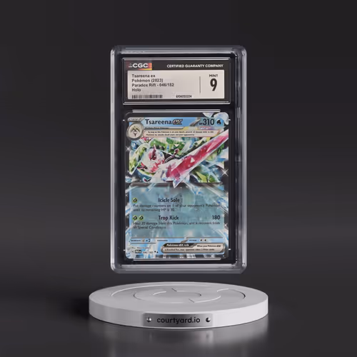 2023 Pokémon Par EN-Paradox Rift #046 Tsareena EX - Holo (CGC 9 MINT)