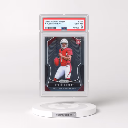 2019 Panini Prizm #301 Kyler Murray (PSA 10 GEM MINT)