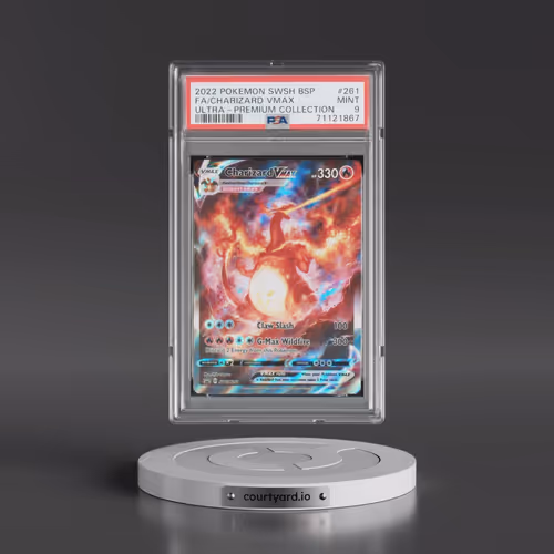2022 Pokémon Swsh Black Star Promo #261 Charizard Vmax - Full Art Sword & Shield Ultra-Premium Colle