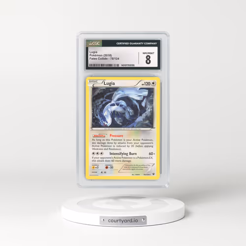 2016 Fates Collide #78 Lugia (CGC 8 NM-MT)