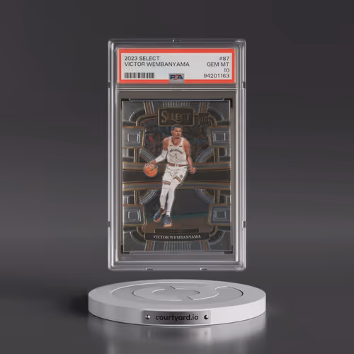 2023 Panini Select #87 Victor Wembanyama (PSA 10 GEM MINT)