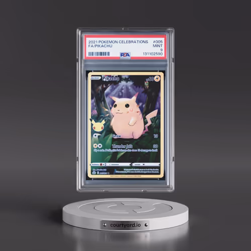 2021 Pokémon Celebrations #005 Pikachu - Full Art (PSA 9 MINT)
