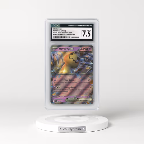 2023 Black Star Promos - Scarlet & Violet SVP EN #004 Mimikyu ex - Mimikyu ex Box / Showcase (CGC 7.5 NM+)