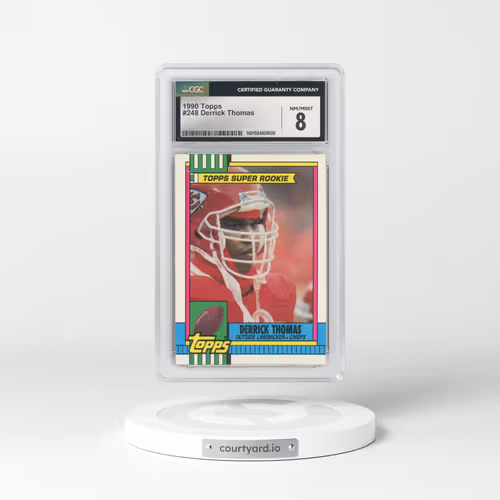 1990 Topps #248 Derrick Thomas (CGC 8 NM-MT)
