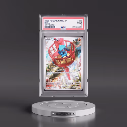 2025 Pokémon M1l-Mega Brave #068 Riolu - Art Rare (PSA 9 MINT)