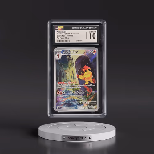 2023 Scarlet ex #080/078 Armarouge - Art Rare Holo (CGC 10 GEM MINT)