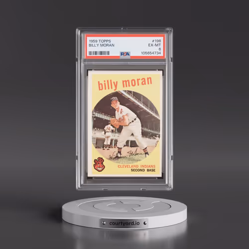 1959 Topps #196 Billy Moran (PSA 6 EX-MT)