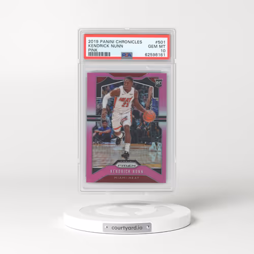 2019 Panini Chronicles #501 Kendrick Nunn - Pink (PSA 10 GEM MINT)