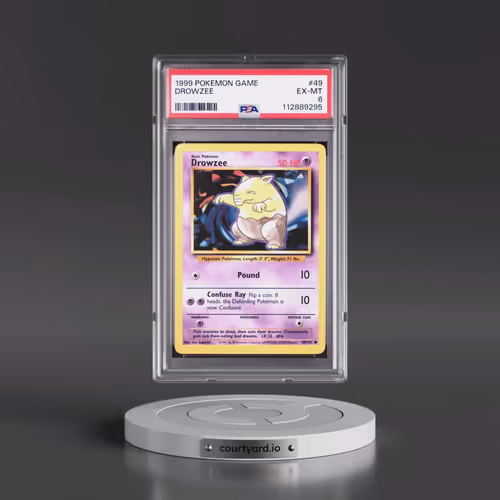 1999 Pokémon Game #49 Drowzee (PSA 6 EX-MT)